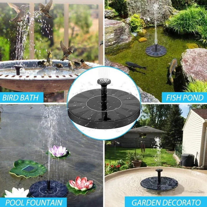 Trendy Solar Powered Floating Water Fountain