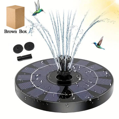 Trendy Solar Powered Floating Water Fountain