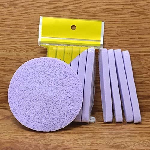 Facial Cleaning Wash Puff Sponge - 12 Sticks