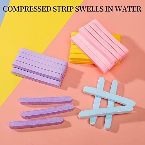 Facial Cleaning Wash Puff Sponge - 12 Sticks