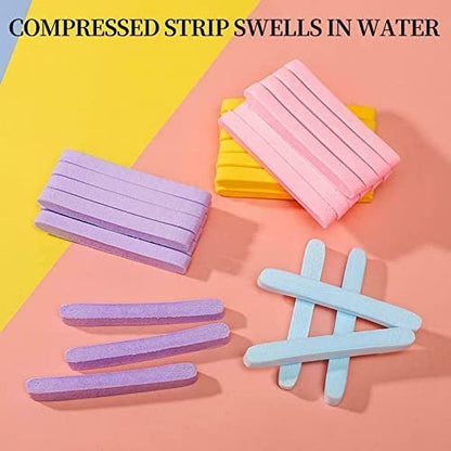 Facial Cleaning Wash Puff Sponge - 12 Sticks